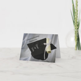 卒業カーパーソナライズされたド カード