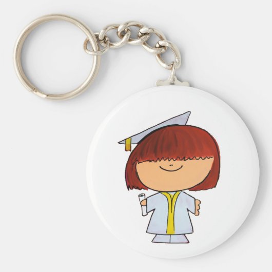 卒業ガール キーホルダー (正面)