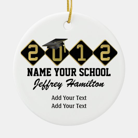 卒業ガール – See Back - SRF セラミックオーナメント (正面)