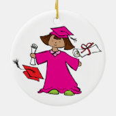 卒業ガール – See Back - SRF セラミックオーナメント (裏面)