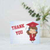 卒業ガールin RED 案内ポストカード (スタンド正面)