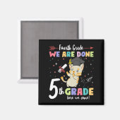 卒業キャット4年生5年生 マグネット (正面/裏面)