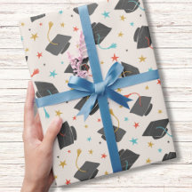 卒業キャップとタッセルオンクリーム