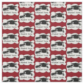 卒業キャップと卒業証書 ファブリック (見本)