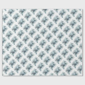 卒業キャップと卒業証書 ラッピングペーパー (フラット)