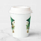 卒業キャップと卒業証書 紙コップ (右)