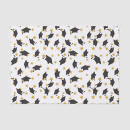 卒業キャップと星 薄葉紙