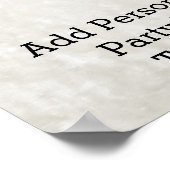 卒業キャップのディプロマのカスタマイズ ポスター (角)