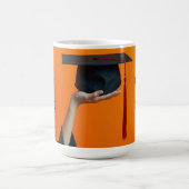 卒業キャップのマグカップ コーヒーマグカップ (中央)