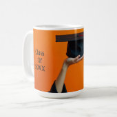 卒業キャップのマグカップ コーヒーマグカップ (正面左)