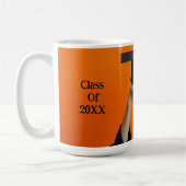 卒業キャップのマグカップ コーヒーマグカップ (左)