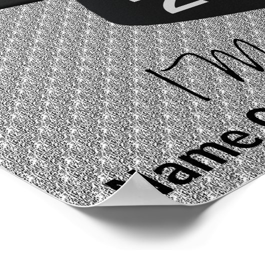 卒業キャップタッセルIポスター作おもしろい成 ポスター (角)