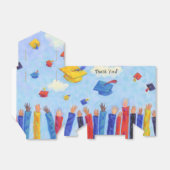 卒業キャップトスありがとう フェイバーボックス (折り畳みなし)