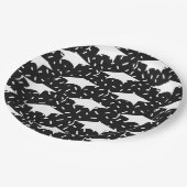 卒業キャップナプキン ペーパープレート (アングル)