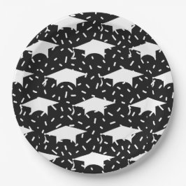 卒業キャップナプキン ペーパープレート