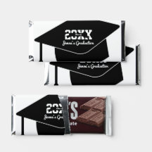 卒業キャップバナーパーティーブラック