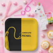 卒業キャップパーティー紙プレート ペーパープレート (パーティー)