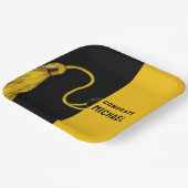 卒業キャップパーティー紙プレート ペーパープレート (傾斜あり)