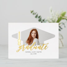 卒業キャップモダンミニマリスト4枚/縦