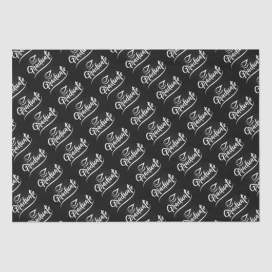 卒業キャップ付き 薄葉紙 (正面)