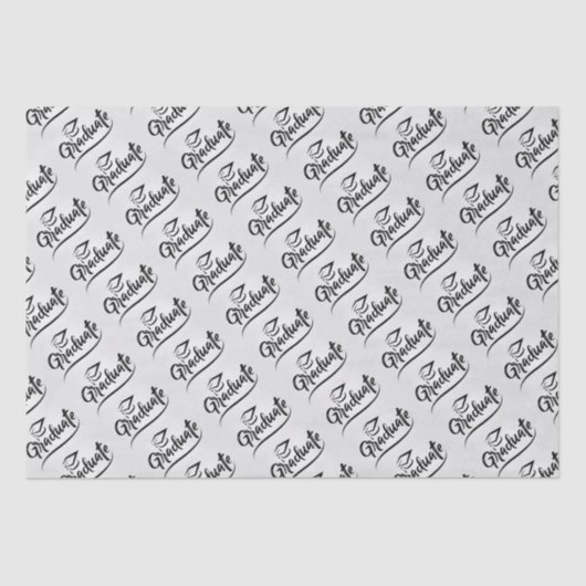 卒業キャップ付き 薄葉紙 (正面)