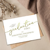 卒業キャップ写真パーティー挿入 名刺