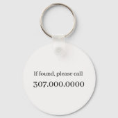 卒業キャップ学名 キーホルダー (裏面)