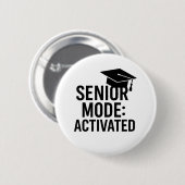 卒業キャップ引用文 おもしろい 缶バッジ (正面&裏面)