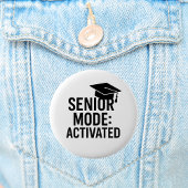 卒業キャップ引用文 おもしろい 缶バッジ