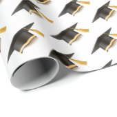 卒業キャップ ラッピングペーパー (ロールコーナー)