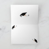 卒業キャップ – 高校クラス懇親会 カード (内部)