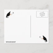 卒業キャップ – 高校クラス懇親会 案内ポストカード (裏面)