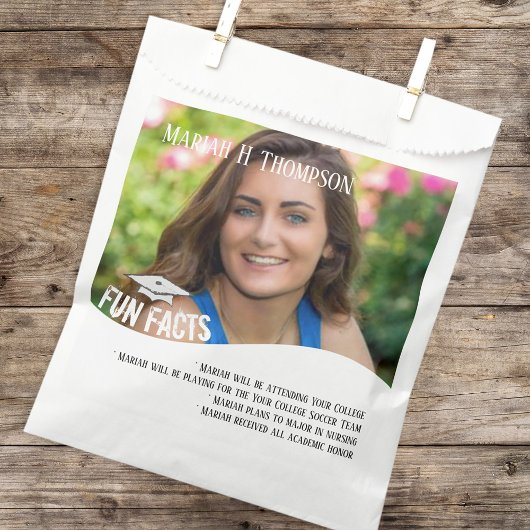 卒業キャンディは写真シンプルおもしろいの事実を好む フェイバーバッグ