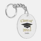 卒業キーチェーンのクラス キーホルダー (正面左)