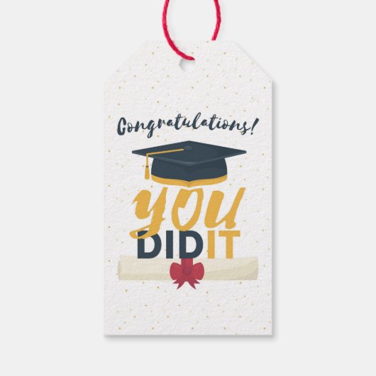 卒業ギフトラベル ギフトタグ (裏面)