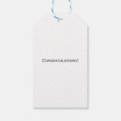 卒業ギフトラベル、クラス2025ラベル、クラフト ギフトタグ (裏面)