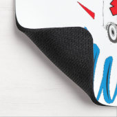 卒業ギフト，救急車，患者 マウスパッド (コーナー)