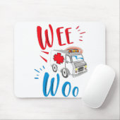 卒業ギフト，救急車，患者 マウスパッド (マウス)