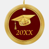 卒業ギフトPHOTO卒業オーナメント セラミックオーナメント (裏面)