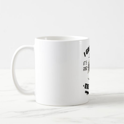 卒業クラスおもしろいの黒猫 コーヒーマグカップ (左)