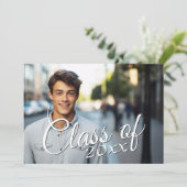 卒業クラスのスクリプト発表パーティー 招待状 (スタンド正面)