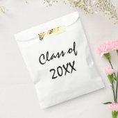 卒業クラスのパーソナライズ フェイバーバッグ (封をした状態)