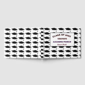 卒業クラスのパーティーのパーソナライズ ゲストブック (全面)