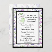 卒業クラスの招待状 インビテーションポストカード (正面/裏面)