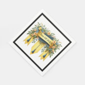 卒業クラスカスタマイズ スタンダードランチョンナプキン (角)