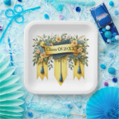 卒業クラスカスタマイズ ペーパープレート (パーティー)