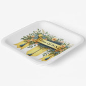 卒業クラスカスタマイズ ペーパープレート (傾斜あり)