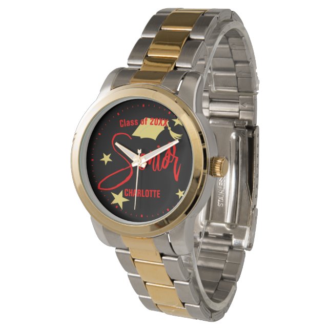 卒業クラスパーソナライズされた 腕時計 (アングル)