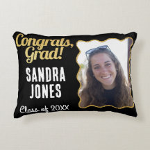 卒業クラス名パーソナライズされた年黒金ゴールド