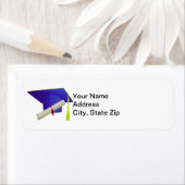 卒業クラス20??ブルー住所 シール (インサイチュ)